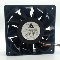tfc1212de adda 120mm dc 12v 5200rpm 252cfm for bitcoin miner powerful server case axial cooling fan