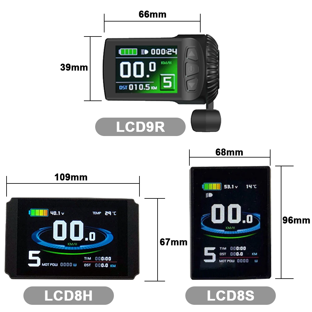 Набор для переоборудования велосипеда RICETOO электровелосипеда KT дисплей LCD3 LCD4 LCD5