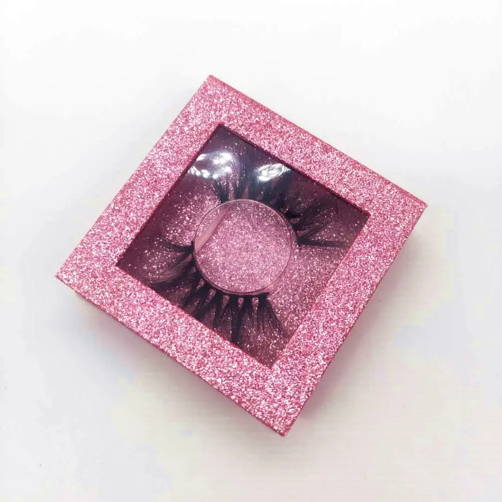 Оптовая продажа квадратная коробка для ресниц упаковки норковых коробки под