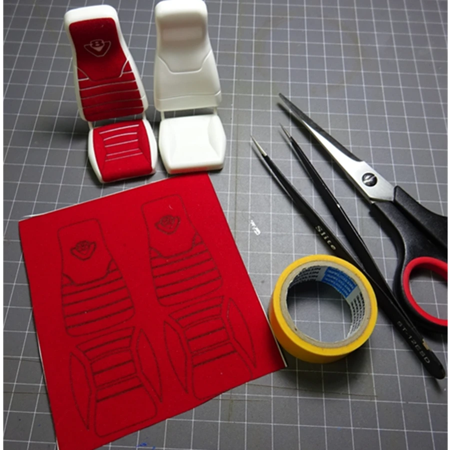 Tamiya Тракторные грузовики кабины украшения замшевые наклейки для 1/14 Rc игрушечный