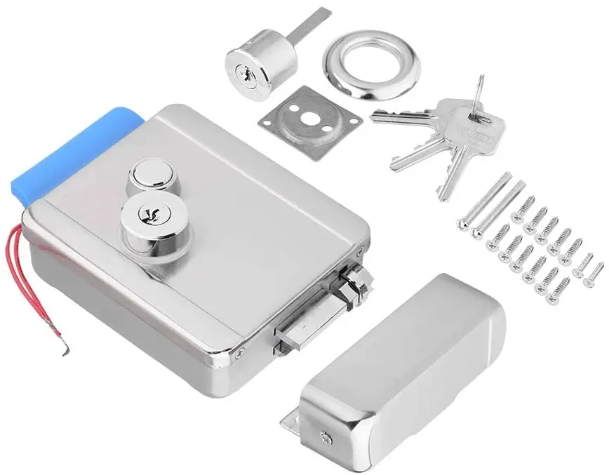 Наружный Электрический дверной замок из нержавеющей стали безопасный