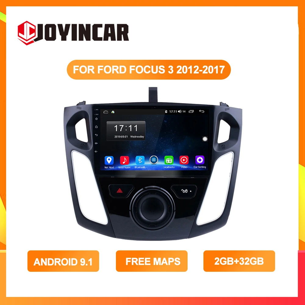 9 дюймов Android 10 1 Автомобильный мультимедийный видео плеер для Ford Focus 3 2012 2017 2din