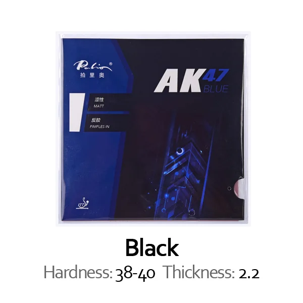 AK47 LS - Black PALIO AK47 красный/AK47 синий(AK-47, AK 47) резиновый для настольного тенниса с губкой для пинг-понга Tenis De Mesa - Цвет: AK47 LS - Black