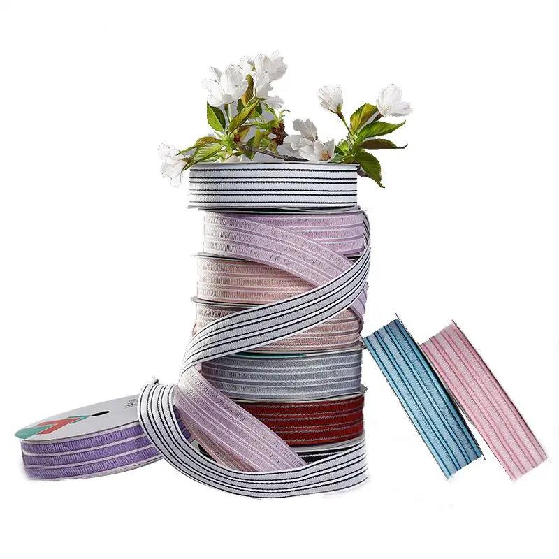

2.6 cm*20 Yards Flower Bouquet Gift Box Packaging Ribbon Gift Binding Floral Material Ribbon Cake Ribbon Diy Crafts Accessories