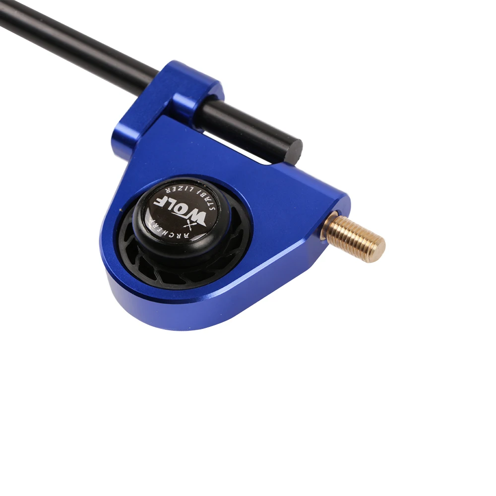 1 шт. стрела для стрельбы из лука с бантиком фиксатор вибрация баланс стоп