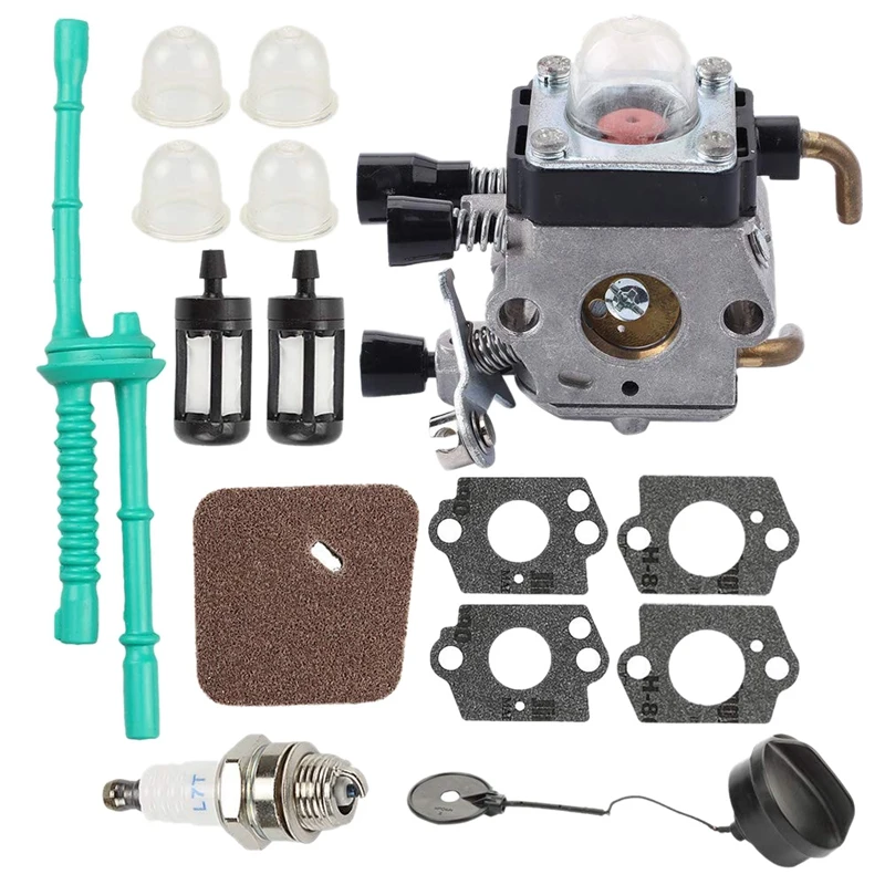 Карбюратор для Stihl Fs45 Fs46 Fs55 Km55 Hl45 Fs45L Fs45C Fs46C Fs55C Fs55Rc устройство нагрева травы C1Q S97