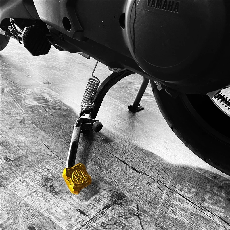 Motorcycle accessories main large support frame widened non-slip mat Enlarger Pad side bracket For NMAX 125 155 NMAX125 NMAX155 |