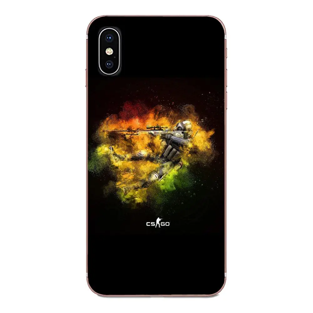 Мягкая Нескользящая ТПУ для Galaxy J1 J2 J3 J330 J4 J5 J6 J7 J730 J8 2015 2016 2017 2018 mini Pro Counter Strike Cs Go Design