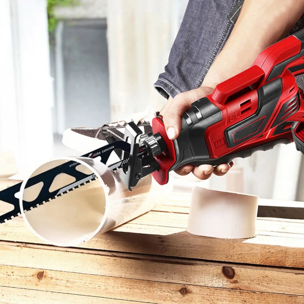 

Carbide Saw Blades Cutting Brick And Stone Reciprocating Saw Blade Red/Grey