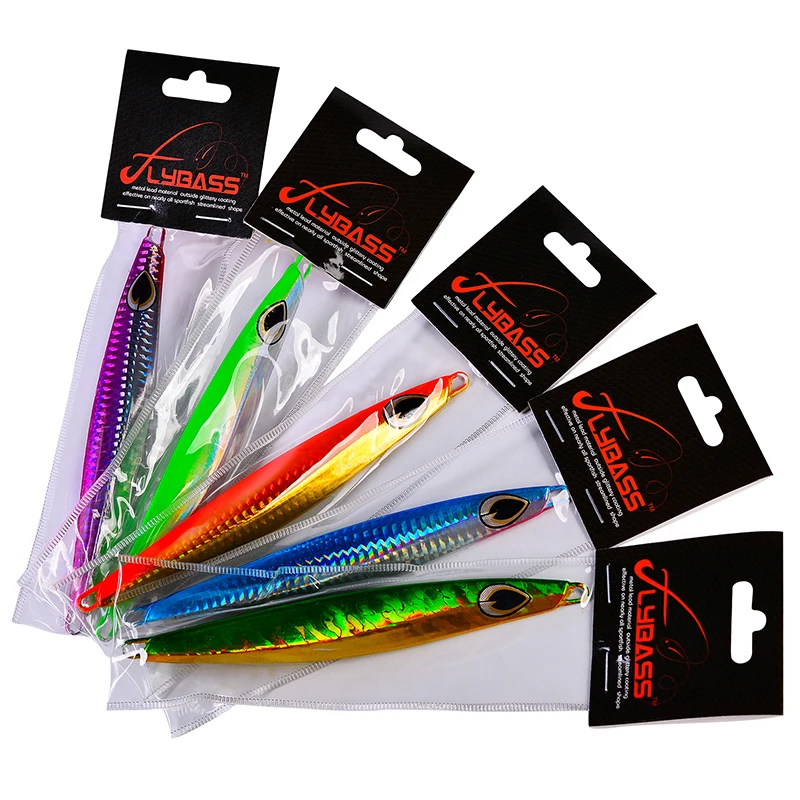 

1PC Metal Jigging Lure 140G Lead Fish Jig Fishing Bait 6 Colors Scale Artificial Hard Fishing Bait