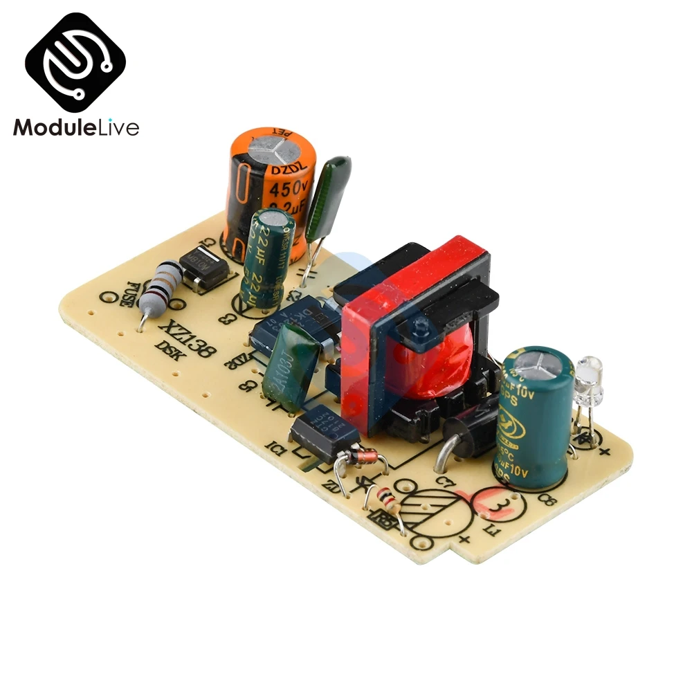 5V 2.5A AC DC 100 240V переключатель переключения Питание зарядная Модульная плата