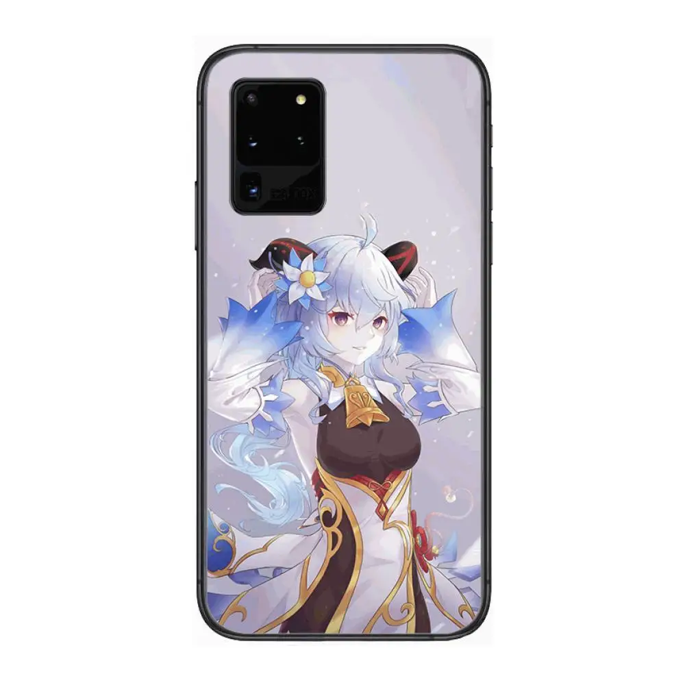 

genshin impact gameplay Phone cover hull For SamSung Galaxy S 6 7 8 9 10 20 21 Plus Edge E note 5G Lite Ultra black soft bumpe