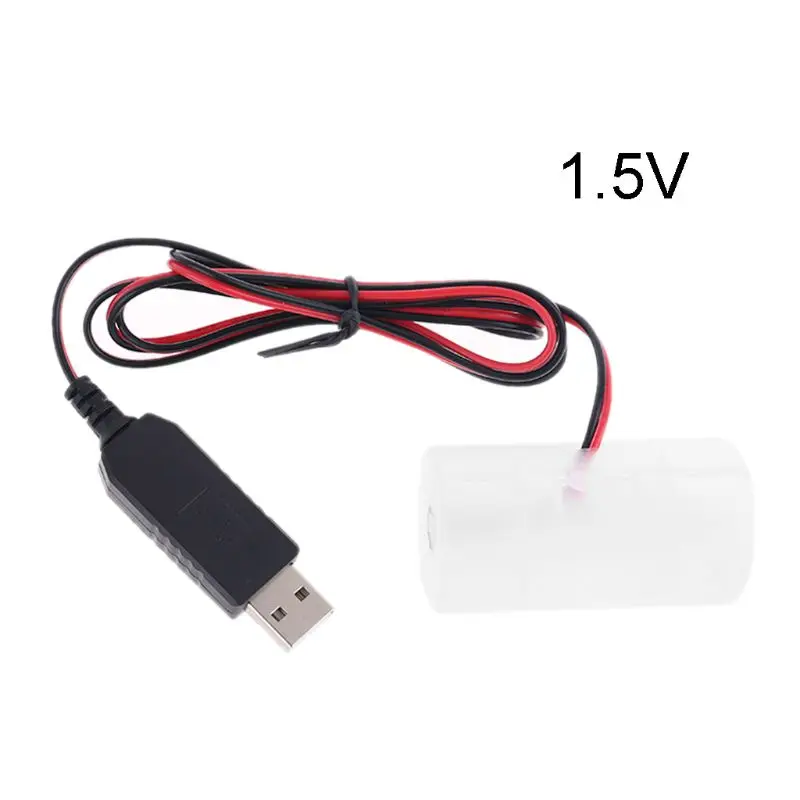 D батарея Eliminator кабель питания USB может заменить от 1 до 4 шт LR20 Аккумулятор для