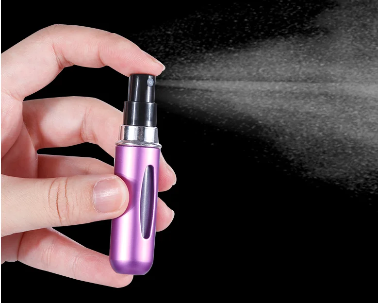 Парфюмерный флакон с распылителем Алюминиевый распылитель портативный дорожный