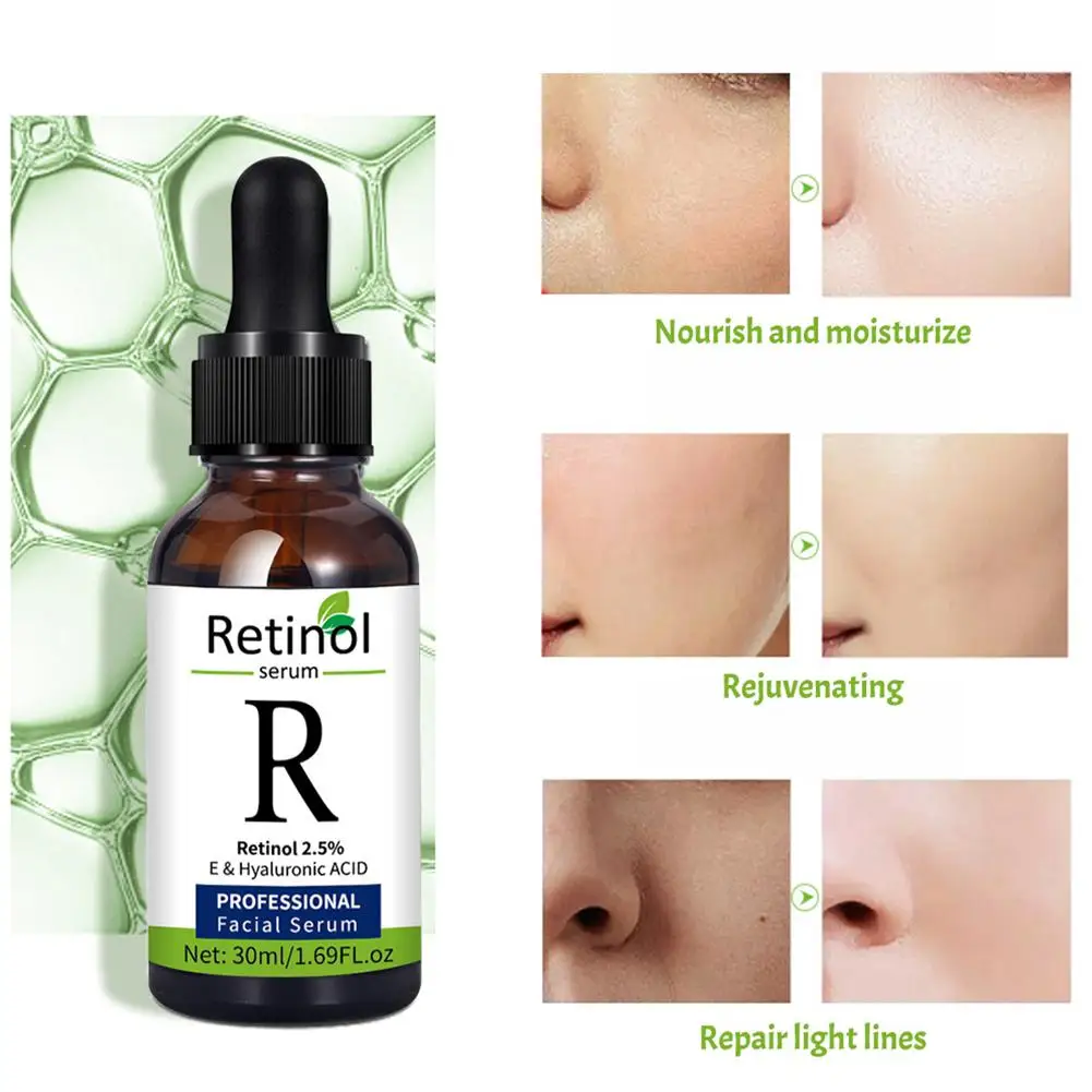 

30ml Retinol Essence with 2.5% Vitamin C Anti-wrinkle Anti-oxidation Whitening Moisturizing Essence for Skin Care
