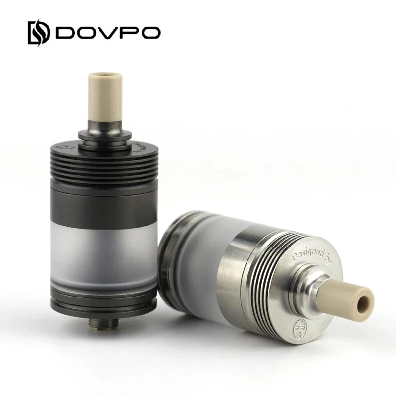 

Оригинальный DOVPO BP MODS Pioneer RTA MTL бак 3,7 мл испаритель DTL MTL распылитель двойной поток воздуха 510 резьба RebuildableTank распылитель