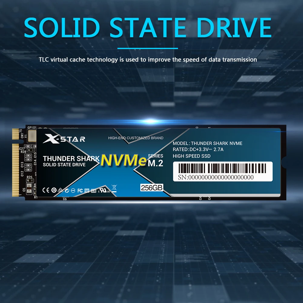

Портативный накопитель M.2 M Key PCI Express SSD M.2 NVMe 2280, Твердотельный накопитель для настольного ноутбука, аксессуары для майнинга материнской плат...