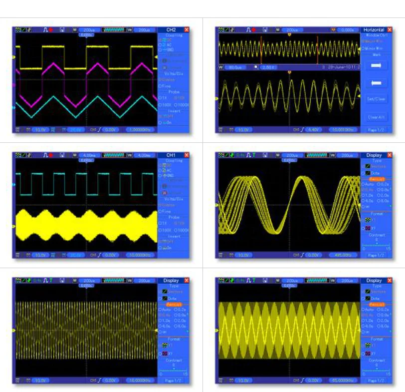 

200MHz MSO5202D Mixed Signal Digital Oscilloscope 16 Logical Channels +2 Analog Channels + External Trigger Channel
