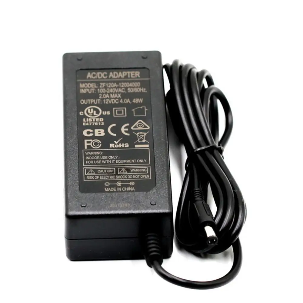TLD ZF120A-12004000 100-240V 4A 12V 48W AC/DC Импульсный адаптер питания для жк телевизоров