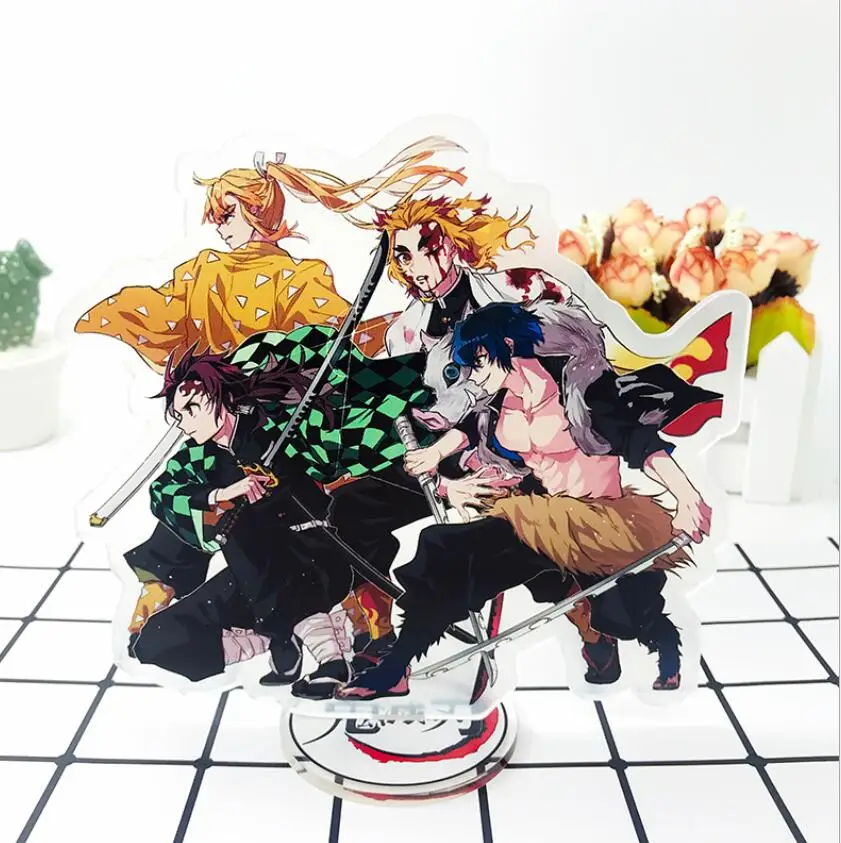 Демон убийца: Kimetsu без Yaiba камадо Tanjirou аниме фигурка на акриловой подставке