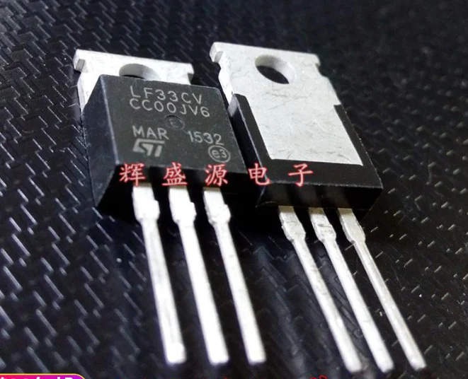 

Mxy 10PCS LF33CV TO-220 LF33 LDO Regulator Pos 3.3V 0.5A 3-Pin(3+Tab) TO-220AB