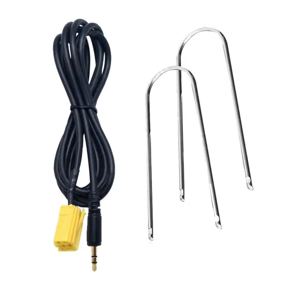 55% Hot Sales!!! 3.5mm Car Aux Input Adapter Lead Cable Cord for Alfa Romeo 159 Fiat Grande Punto