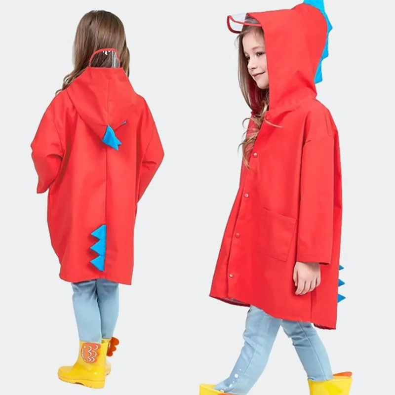 Детские Водонепроницаемые Дождевики для мальчиков и девочек Походное Детское