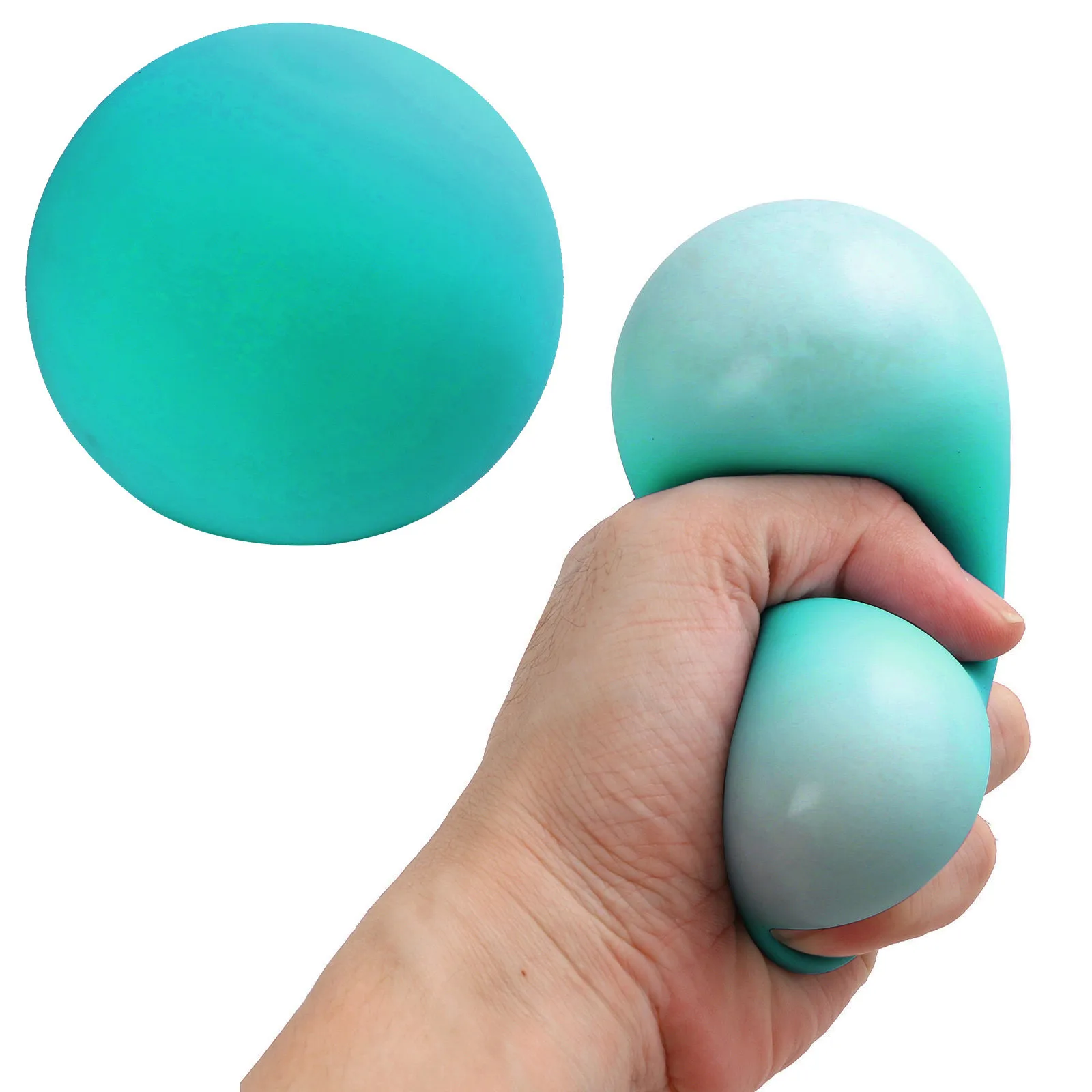 Pelota para apretar para aliviar el estr&eacute;s, agarre de mano creativo y suave, elevaci&oacute;n lenta de presi&oacute;n, frutas perfumadas, juguetes para aliviar el estr&eacute;s-1
