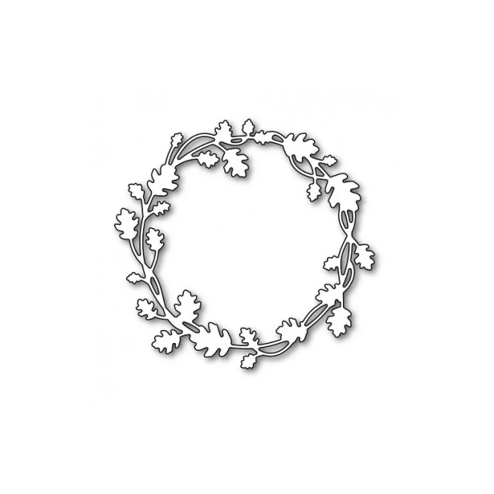 Пресс-формы из металла в виде венка для скрапбукинга | Дом и сад