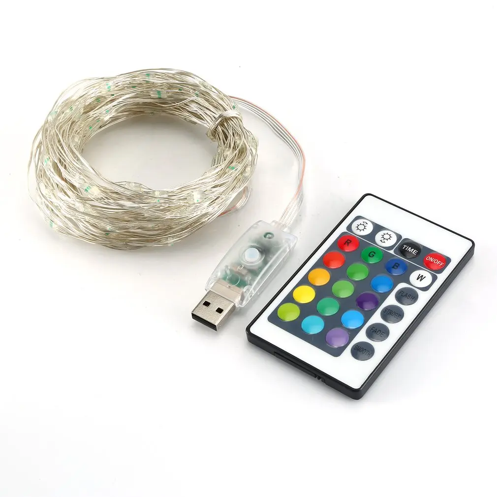 Светодиодный светильник четыре линии пульт дистанционного управления 10 м 100