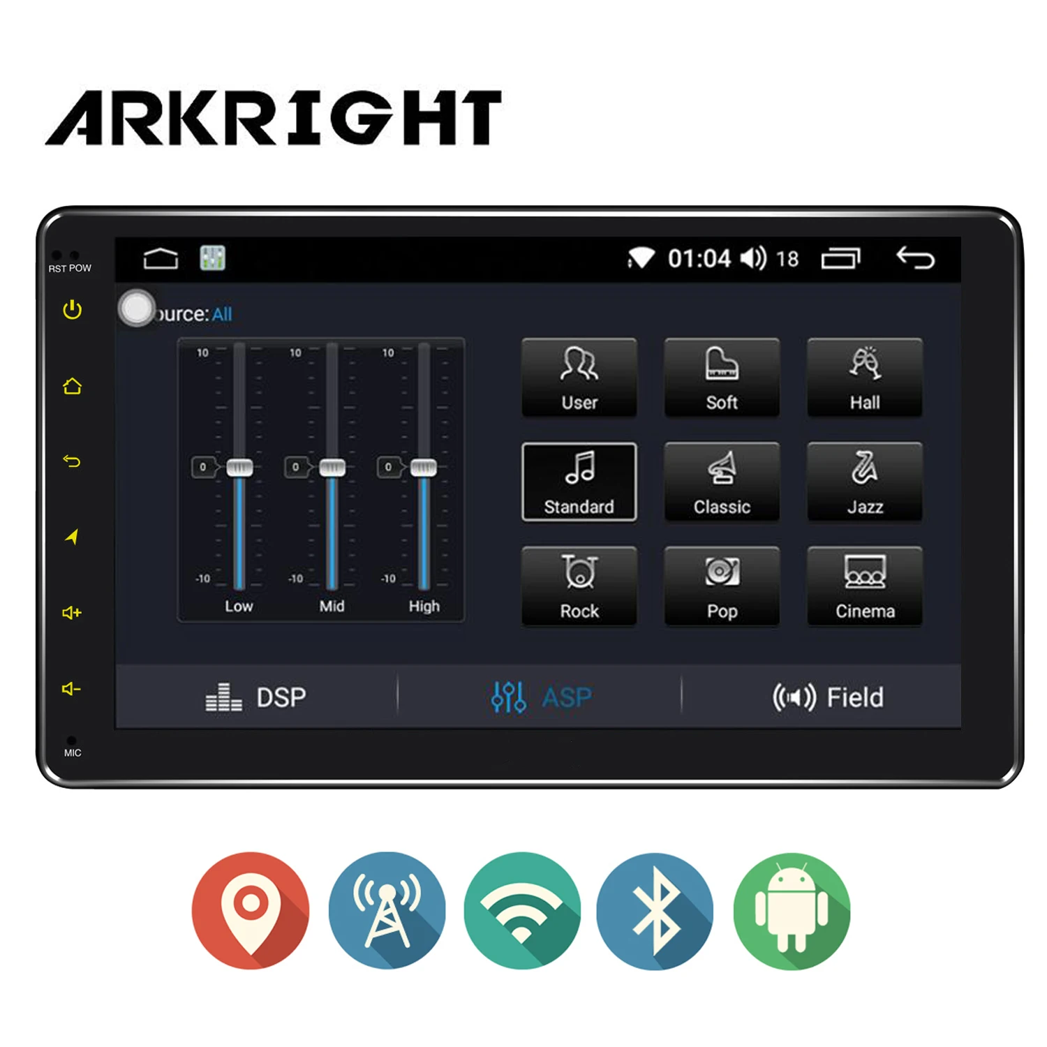 Автомобильный мультимедийный плеер ARKRIGHT 6 2 дюйма 7 дюймов 8 автомагнитола стерео