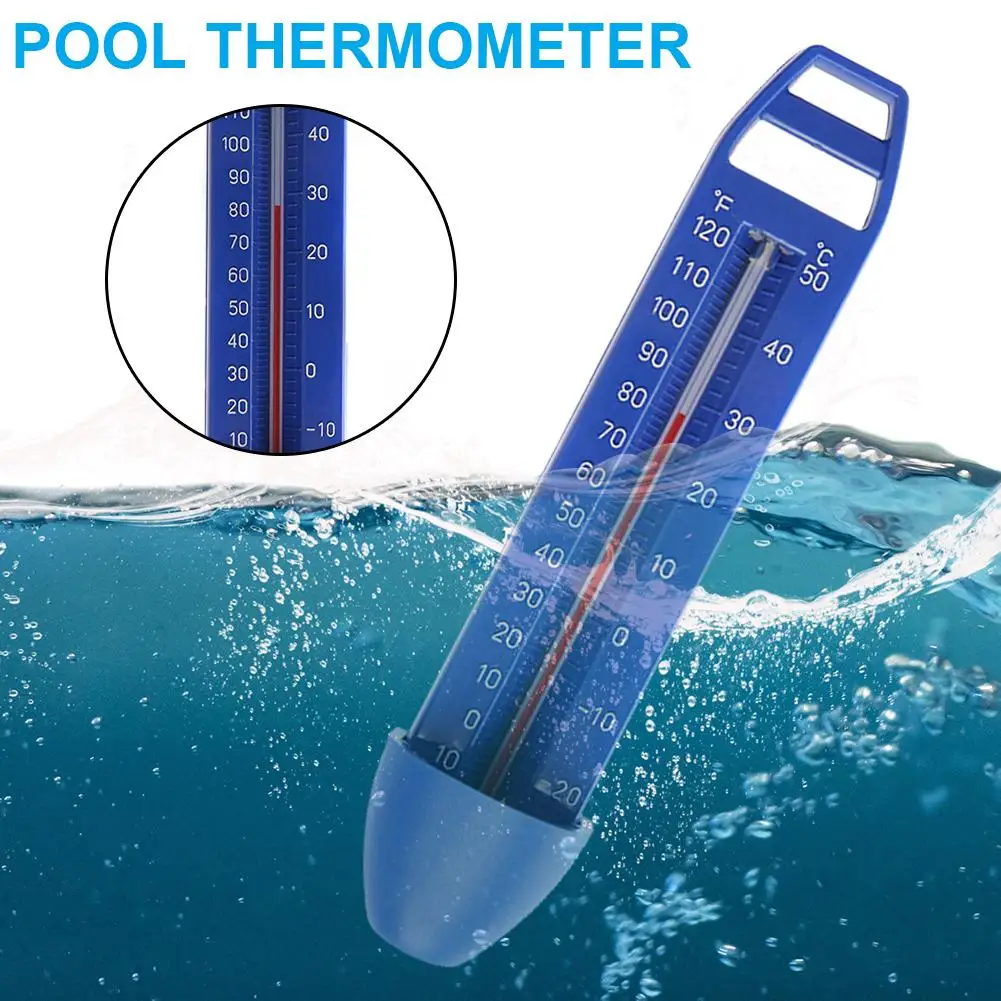 Premium Water Thermometers Integrated Pocket Shatter Resistant For All Outdoor Indoor Swimming Pools Spas Hot Tubs Ponds | Инструменты