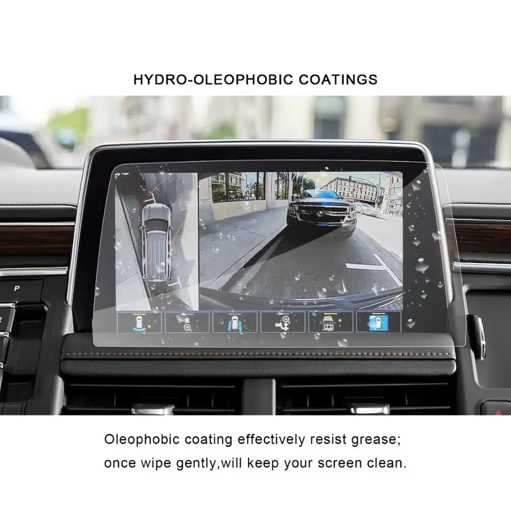 ruiya car pet screen protector for tahoesuburban 2021 10 2 inch gps navigation touch center display screen vehicle interior free global shipping