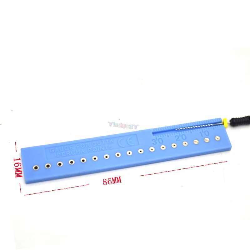 1pcs New Dental tools Gutta-percha measuring ruler Accurate measurement Root canal rule high temperature | Красота и здоровье