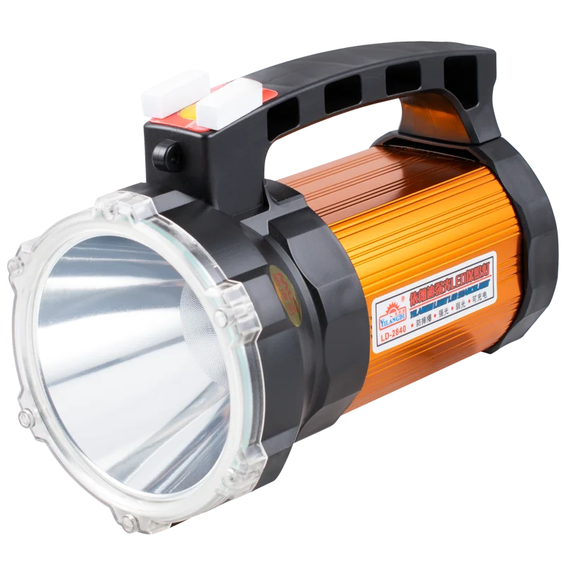 

High-power 60W searchlight strong light long-range flashlight portable torch night walk bright LED light waterproof