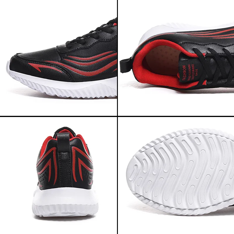 GOMNEAR зимние кроссовки для бега дышащая спортивная мужская обувь на открытом