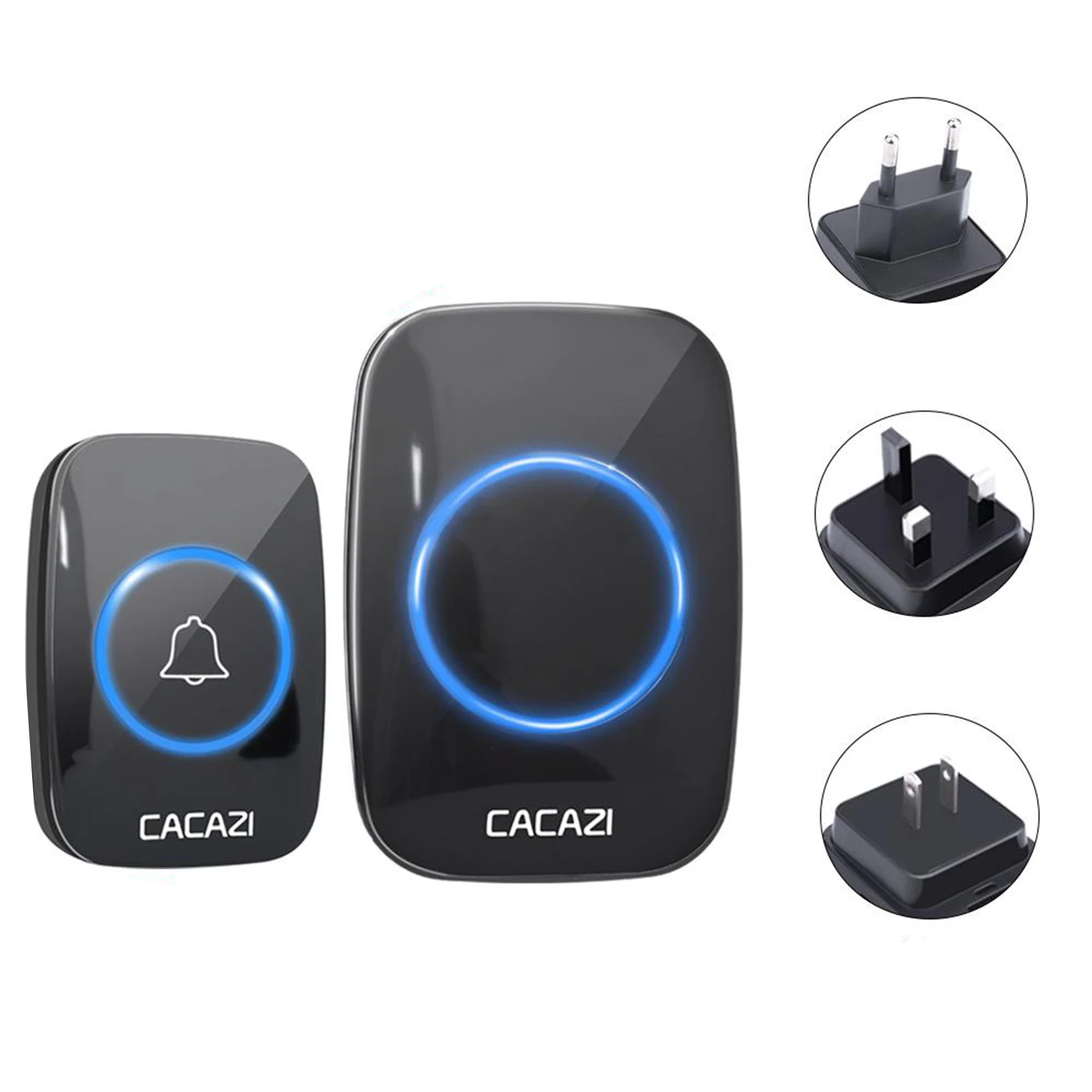 Беспроводной мини звонок и для пожилых людей с большим радиусом действия на 5