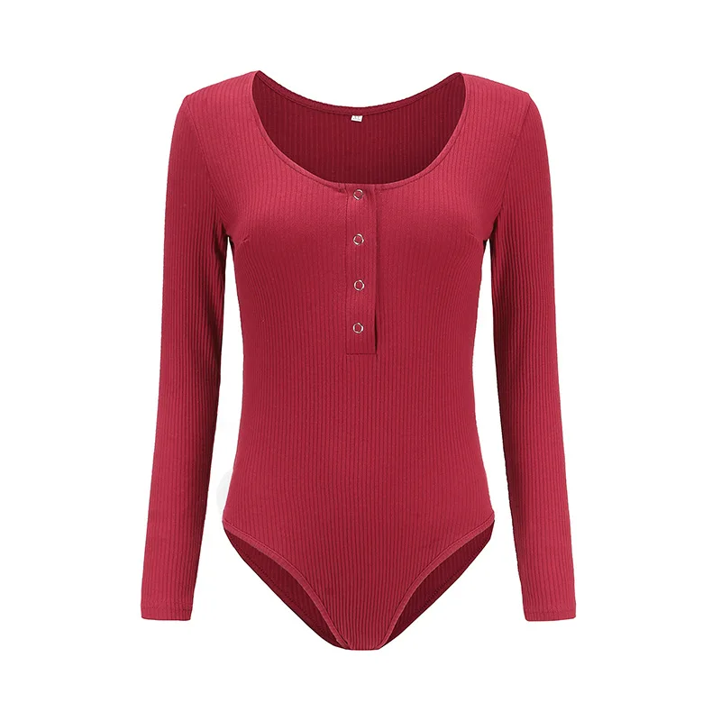 

T Shirt Bodysuit Women Long Sleeve 2021 Spring Clothes V Neck Body Suit Slim Skinny Top Soft Cotton Tshirts Y2K Streetwear Chic