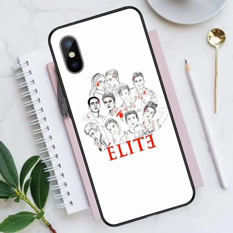 

Elite Spanish TV series Phone Cases for iPhone 11 12 pro XS MAX 8 7 6 6S Plus X 5S SE 2020 XR Luxury brand shell funda coque
