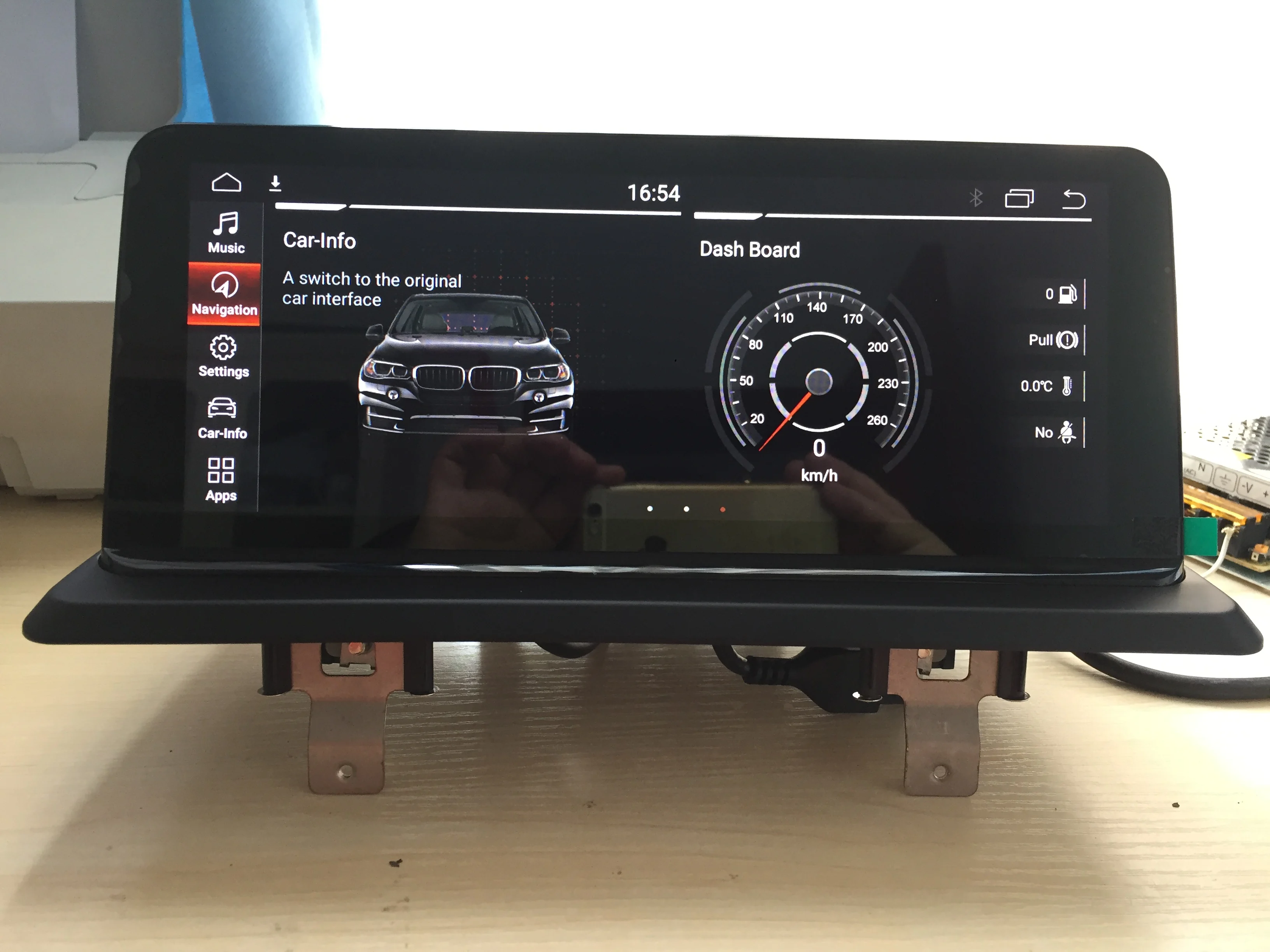 Антибликовый экран HDMI 10 25 &quotAndroid 9 0 автомобильный монитор для BMW 1 серии E81 E82 E87 E88