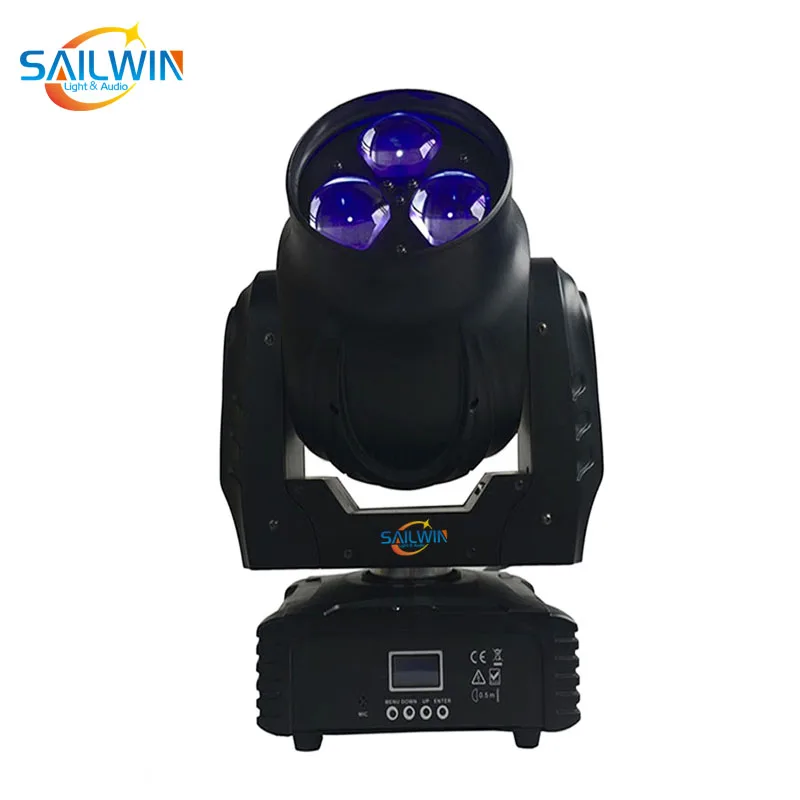 Мини 3*40 Вт 4в1 RGBW OLED Moving Head Bee Eye Light DJ LED Effect Big Wash Lyre для вечеринки клуба | Лампы и