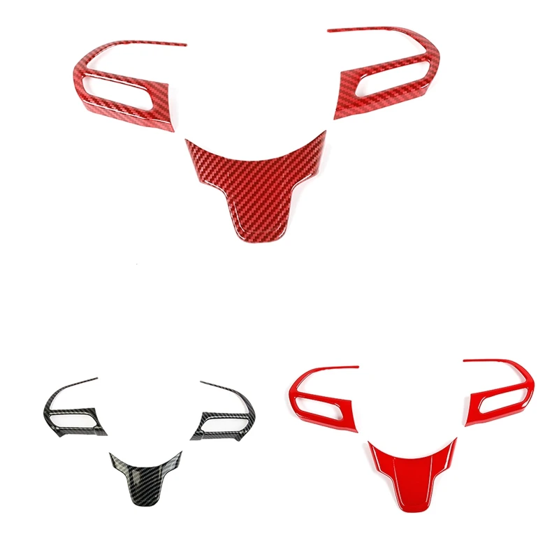 

Steering Wheel Cover Trim ABS Interior Accessories for Chrysler 300C 2015-2021