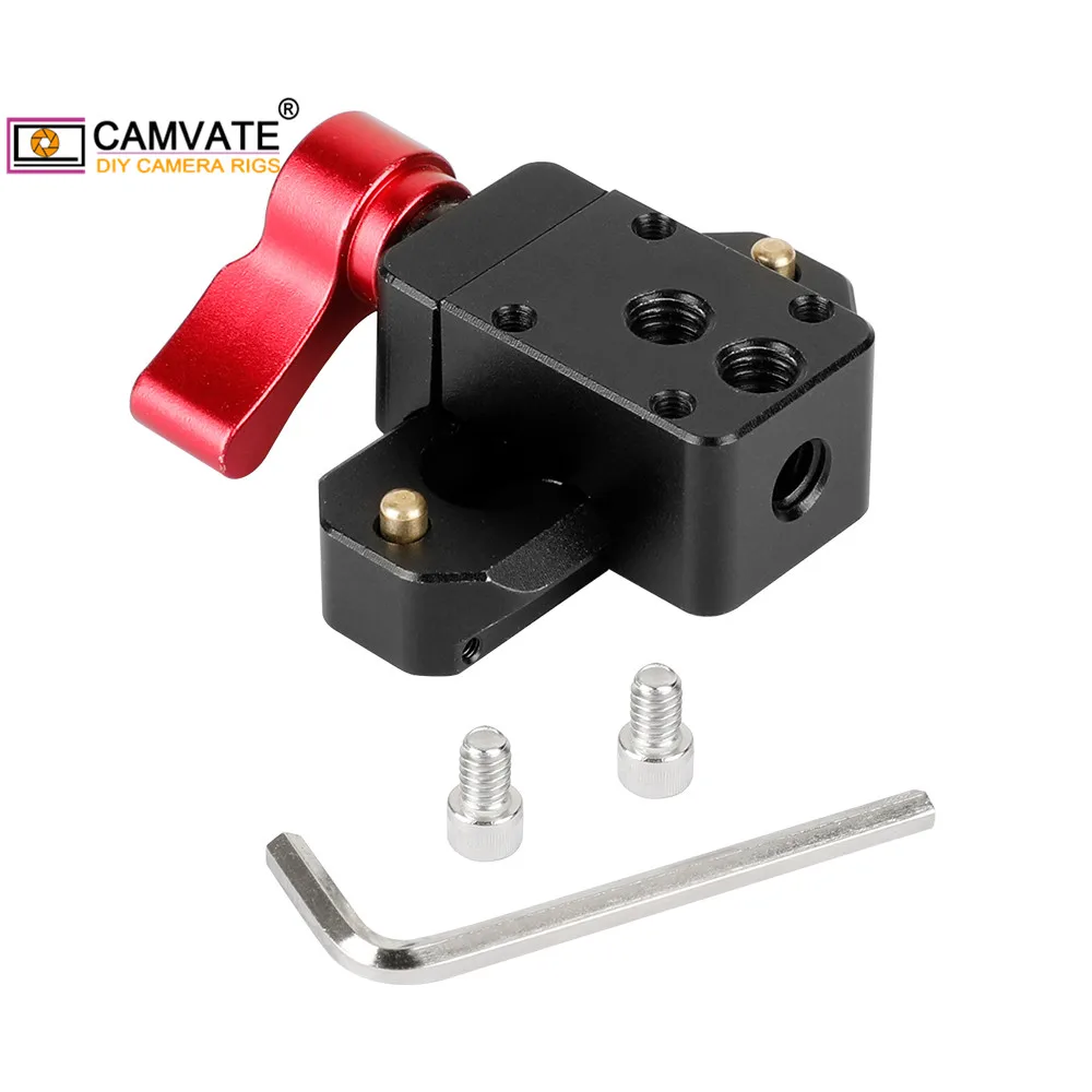 Рельсовый зажим CAMVATE Standard Swat и рельсовая планка безопасности NATO (5 см) с M3 M6 1/4 дюйма