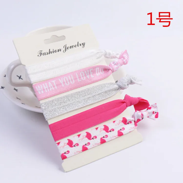 Эластичные резинки для волос девочек корейские с узелком и фруктами браслет