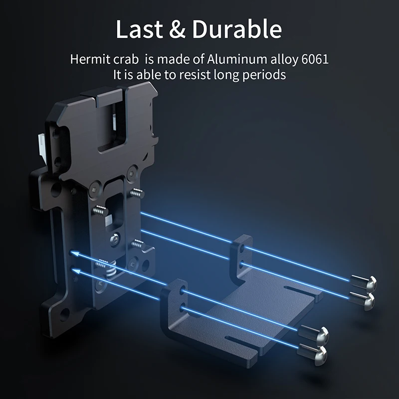 BIQU HERMIT CRAB Hotend Quick Change Tool Head For 3D Printer Compatible MK8 E3D Hemera Bowden Ender3 B1 3d head | Компьютеры и офис