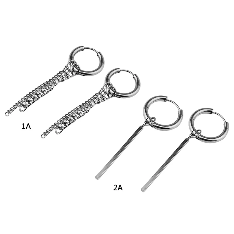 1 шт. альбом из нержавеющей стали с кисточкой корейские сережки-шпильки ювелирные