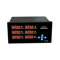 6 channel pid temperature controlled meter computer monitor temperature record curve with software 485 communicate