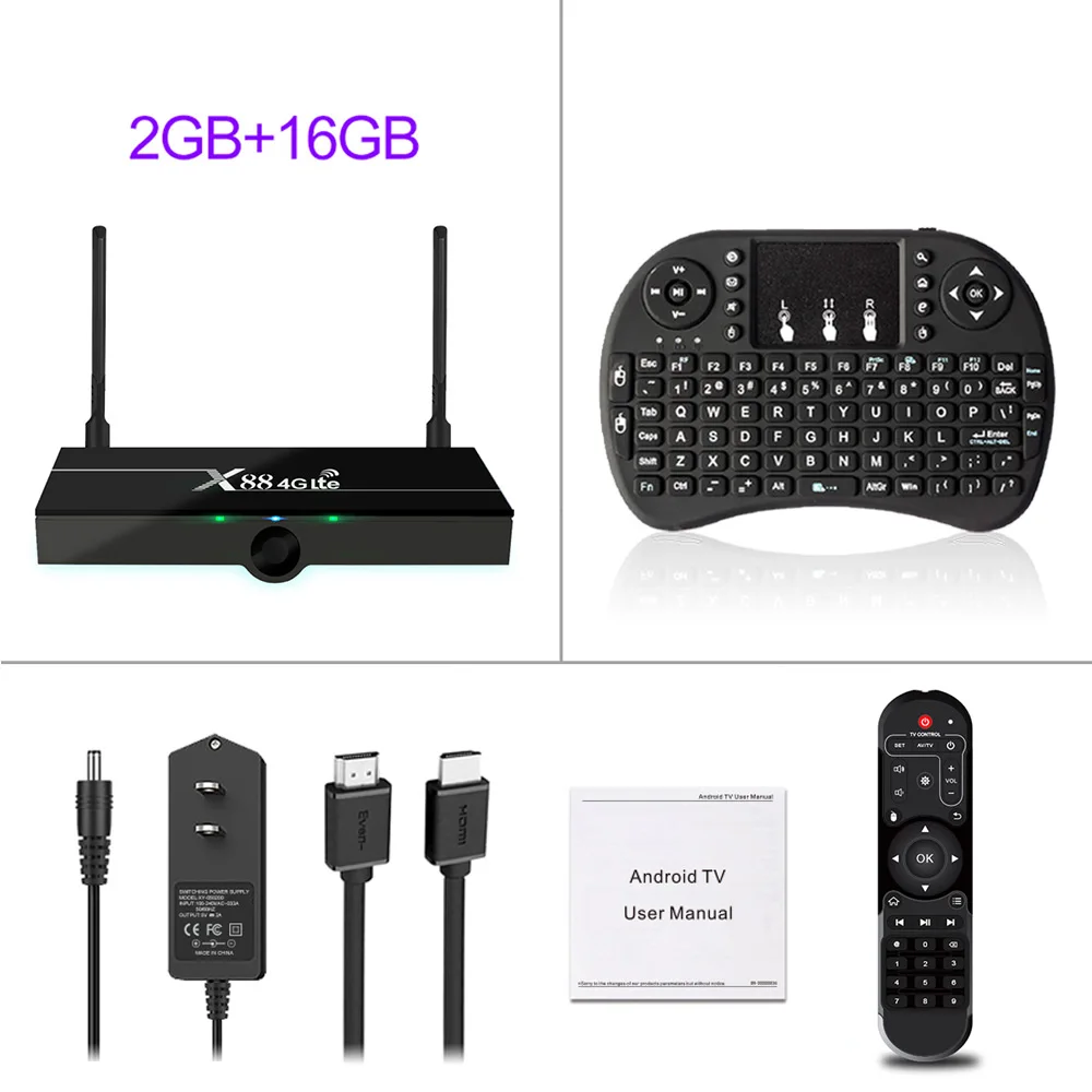 2G 16G i8 nobacknit X88 4G Lte Android 7,1 ТВ-бокс на Rockchip RK3328 поддержка 4G Nano sim-карта 2 Гб 16 Гб двойной Wifi 4K 60fps USB3.0 Google Play Store Yout - Цвет: 2G 16G i8 nobacknit