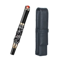 luxury jinhao dragon king series fountain pen 1 0mm art curved nib calligraphy pen office supplies stationery calligraphy pen