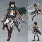 Экшн-фигурка Леви из игры Атака Титанов, фигма Mikasa Ackerman 203, Эрен джегер 207, ривайль 213, Леви ривайль, фигурки, модель игрушки